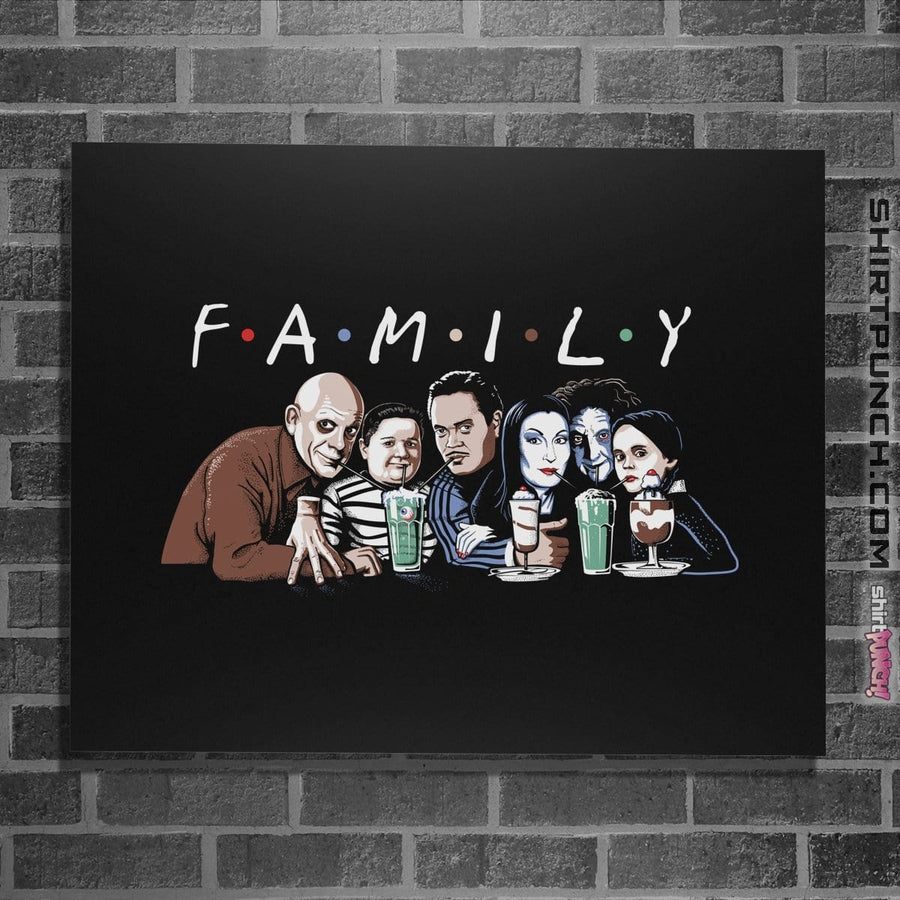 Shirts Posters / 4"x6" / Black Family