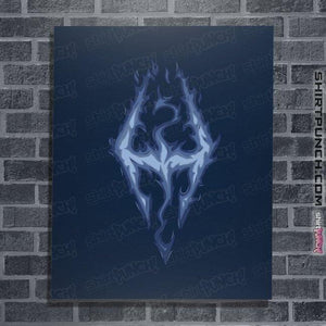 Shirts Posters / 4"x6" / Navy Fus Ro Dah Blue