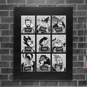 Daily_Deal_Shirts Posters / 4"x6" / Black Villain Prison