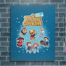 Load image into Gallery viewer, Secret_Shirts Posters / 4&quot;x6&quot; / Sapphire Animal Crossing Cooking
