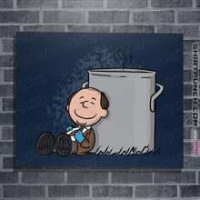 Load image into Gallery viewer, Secret_Shirts Posters / 4&quot;x6&quot; / Navy Chilly Brown
