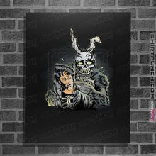 Load image into Gallery viewer, Shirts Posters / 4&quot;x6&quot; / Black Wake Up Donnie
