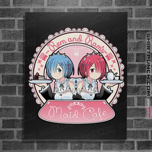 Shirts Posters / 4"x6" / Black Maid Cafe