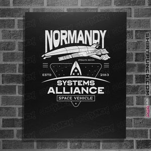 Daily_Deal_Shirts Posters / 4"x6" / Black SSV Normandy