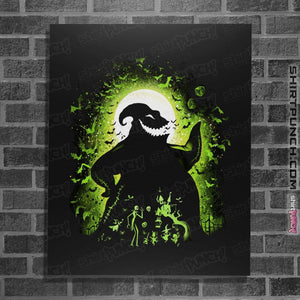Shirts Posters / 4"x6" / Black Shadow On The Moon