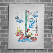 Load image into Gallery viewer, Secret_Shirts Posters / 4&quot;x6&quot; / White Sailor With The Wind
