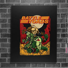 Load image into Gallery viewer, Shirts Posters / 4&quot;x6&quot; / Black Battletoads
