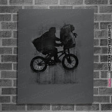 Load image into Gallery viewer, Secret_Shirts Posters / 4&quot;x6&quot; / Charcoal Boy And Bike
