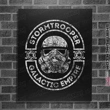 Load image into Gallery viewer, Shirts Posters / 4&quot;x6&quot; / Black Stormtrooper Galactic Empire
