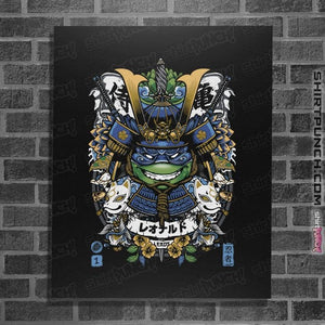 Daily_Deal_Shirts Posters / 4"x6" / Black Samurai Leo