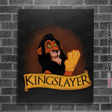 Load image into Gallery viewer, Shirts Posters / 4&quot;x6&quot; / Black Kingslayer!

