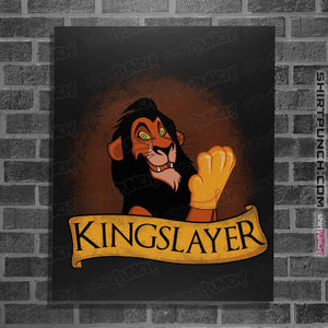 Shirts Posters / 4"x6" / Black Kingslayer!