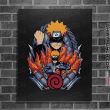 Load image into Gallery viewer, Daily_Deal_Shirts Posters / 4&quot;x6&quot; / Black Ninja Crest
