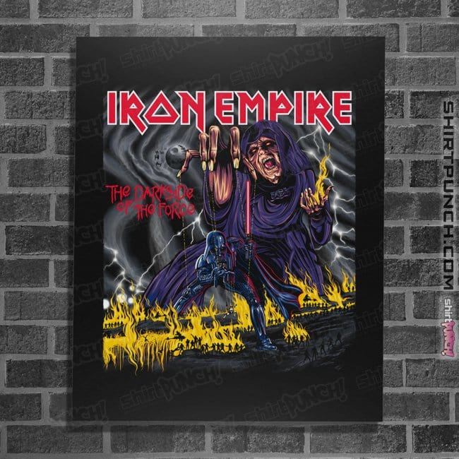 Daily_Deal_Shirts Posters / 4"x6" / Black Iron Empire