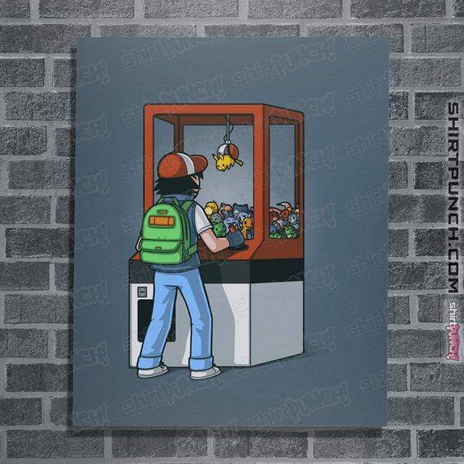 Shirts Posters / 4"x6" / Indigo Blue Gotta Catch Em All