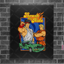 Load image into Gallery viewer, Shirts Posters / 4&quot;x6&quot; / Black Thrash My Ride
