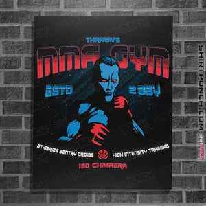 Daily_Deal_Shirts Posters / 4"x6" / Black Thrawns MMA Gym