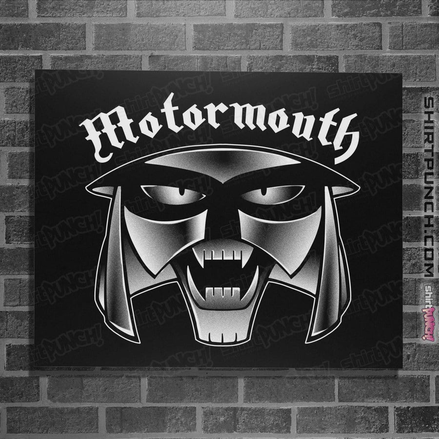Shirts Posters / 4"x6" / Black Motormouth