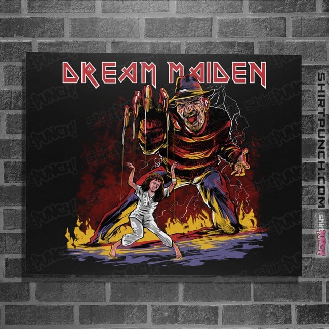 Secret_Shirts Posters / 4"x6" / Black Dream Maiden