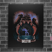 Load image into Gallery viewer, Shirts Posters / 4&quot;x6&quot; / Black The Skeletor
