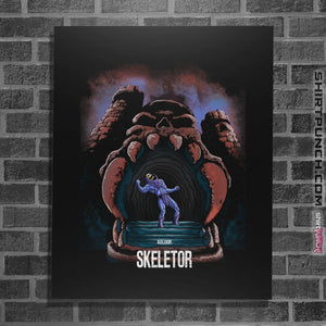 Shirts Posters / 4"x6" / Black The Skeletor