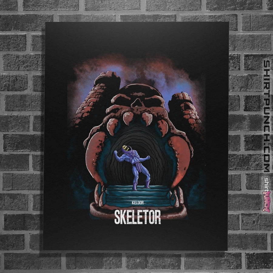 Shirts Posters / 4"x6" / Black The Skeletor