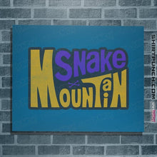 Load image into Gallery viewer, Daily_Deal_Shirts Posters / 4&quot;x6&quot; / Sapphire Snake Mountain
