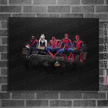 Load image into Gallery viewer, Secret_Shirts Posters / 4&quot;x6&quot; / Black Spider Lunch

