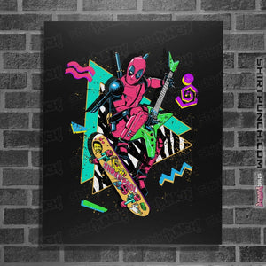 Shirts Posters / 4"x6" / Black Shredpool