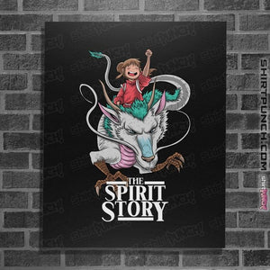 Secret_Shirts Posters / 4"x6" / Black The Spirit Story