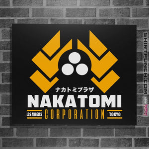Shirts Posters / 4"x6" / Black Nakatomi