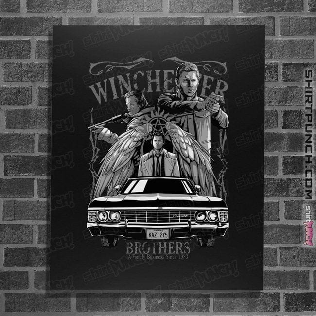 Secret_Shirts Posters / 4"x6" / Black Brothers