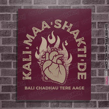 Load image into Gallery viewer, Shirts Posters / 4&quot;x6&quot; / Maroon Kali Maa
