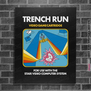 Shirts Posters / 4"x6" / Black Trench Run