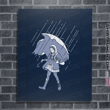 Load image into Gallery viewer, Daily_Deal_Shirts Posters / 4&quot;x6&quot; / Navy It Can&#39;t Rain Salt All The Time
