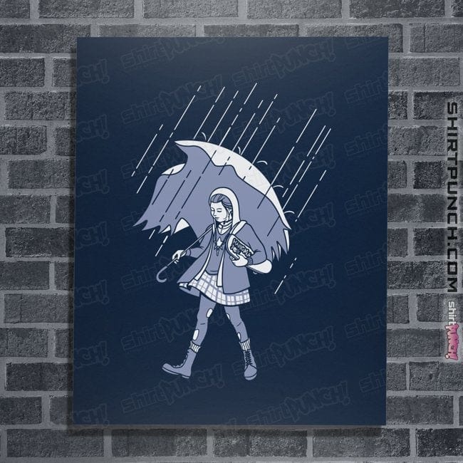 Daily_Deal_Shirts Posters / 4"x6" / Navy It Can't Rain Salt All The Time