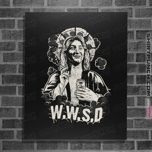 Shirts Posters / 4"x6" / Black WWSD