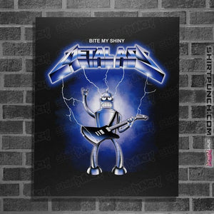 Daily_Deal_Shirts Posters / 4"x6" / Black Shiny Metal