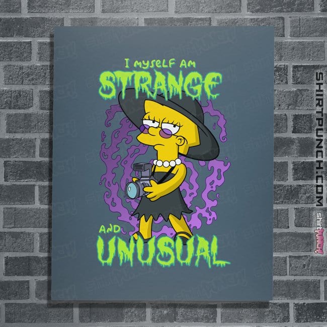 Daily_Deal_Shirts Posters / 4"x6" / Indigo Blue Lydia Simpson
