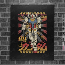 Load image into Gallery viewer, Daily_Deal_Shirts Posters / 4&quot;x6&quot; / Black Gundam - Ready To Fight
