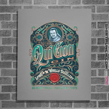 Load image into Gallery viewer, Daily_Deal_Shirts Posters / 4&quot;x6&quot; / Sports Grey Qui Gon Gin
