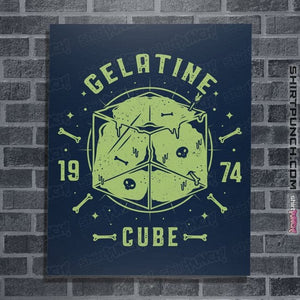 Shirts Posters / 4"x6" / Navy Gelatine Cube