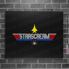 Load image into Gallery viewer, Shirts Posters / 4&quot;x6&quot; / Black Top Starscream
