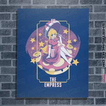 Load image into Gallery viewer, Shirts Posters / 4&quot;x6&quot; / Royal Blue The Empress Peach
