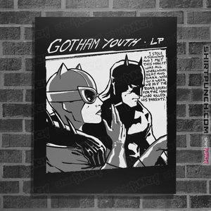Shirts Posters / 4"x6" / Black Gotham Youth