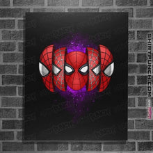 Load image into Gallery viewer, Daily_Deal_Shirts Posters / 4&quot;x6&quot; / Black Multiverse Of Spiders
