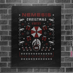 Shirts Posters / 4"x6" / Black Nemesis Christmas Ugly Sweater