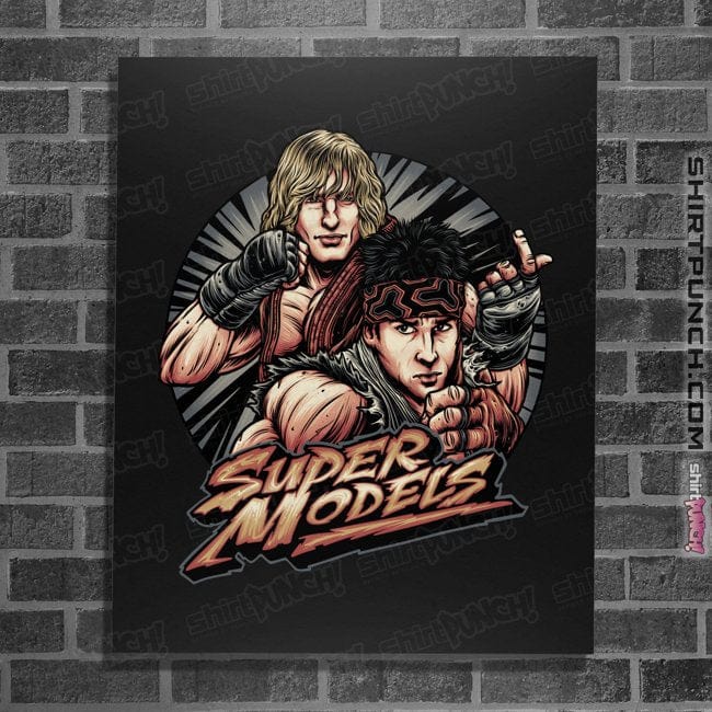 Daily_Deal_Shirts Posters / 4"x6" / Black Supermodels