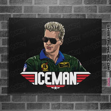 Load image into Gallery viewer, Daily_Deal_Shirts Posters / 4&quot;x6&quot; / Black Iceman
