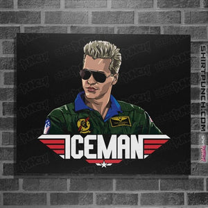 Daily_Deal_Shirts Posters / 4"x6" / Black Iceman